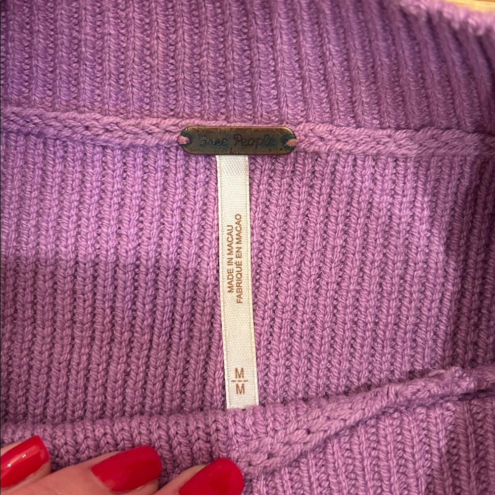 Free People Easy Street Crop Pullover - Picture 5 of 7